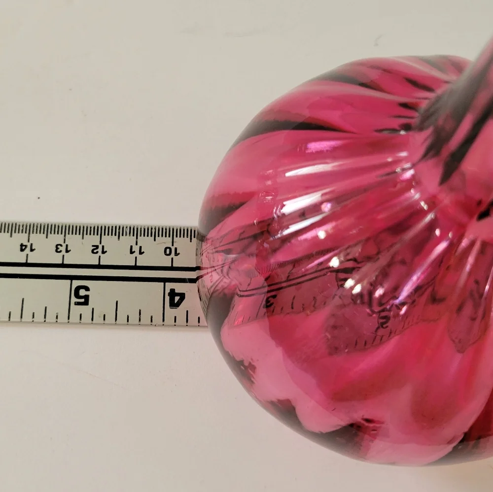 Vintage Hand Blown Glass Vase